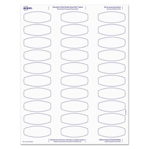 Avery Big Tab Printable White Label Tab Dividers - AVE14434 - Shoplet.com