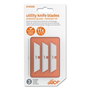 Slice Squeeze Knife Box Cutter, Ceramic Blade, Finger Friendly