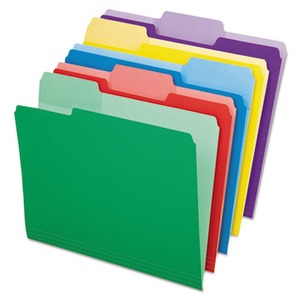 Pendaflex File Folders with Erasable Tabs - PFX84370 - Shoplet.com