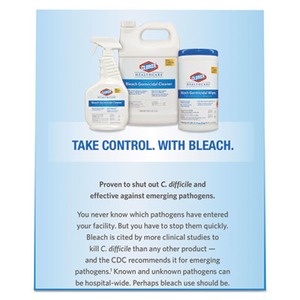 Clorox Bleach Germicidal Wipes - CLO35309CT - Shoplet.com