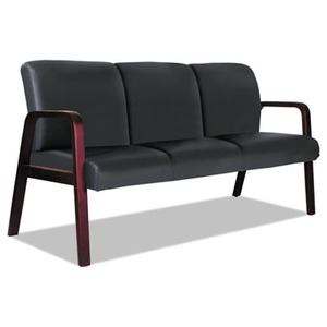 Alera Reception Lounge WL 3-Seat Sofa - ALERL2319M - Shoplet.com