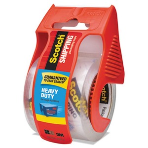 Scotch 3850 Nastro Da Imballaggio Pesante, 4,8 Cm X 50 M, Trasparente, Confezione Da 4 Rotoli