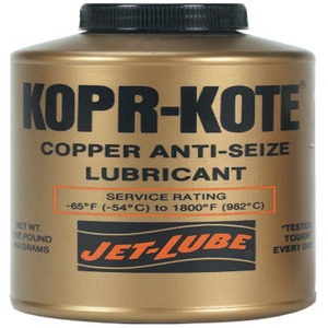 Jet-Lube Kopr-Kote High Temperature Anti-Seize Gasket Compounds - 10004 ...