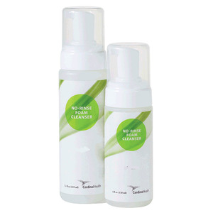 Cardinal Health No-Rinse Foam Cleanser 7.1 oz., Fragrance-free