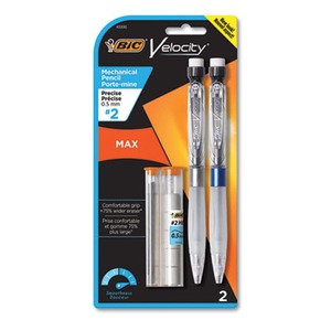 Pacco Combinato BIC Velocity Original + BIC Velocity Max, Matite Meccaniche, 6 Pezzi