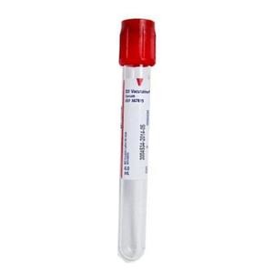 Becton Dickinson Vacutainer Plus Plastic Serum Tube With Red Hemogard 