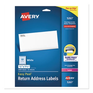 Avery Hole Reinforcements, Clear, 200 Labels (5721) - AVE05721