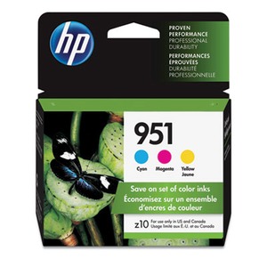 HP 950XL / HP 951XL High Yield Ink SET - Combo 4 Pack - Black Cyan Magenta  Yellow - Original HP Ink Cartridges