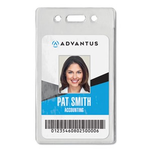 Advantus Proximity ID Badge Holder - AVT75451 - Shoplet.com