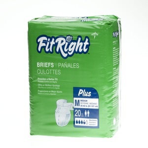 Medline FitRight Plus Brief Medium 32