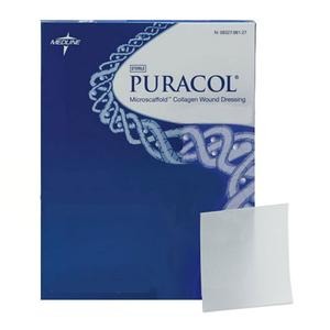 Medline Puracol Collagen Dressing 4" x 4-1/4" - 60MSC8544 - Shoplet.com