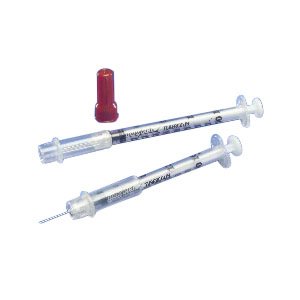 Cardinal Health-pr Monoject Tuberculin Safety Syringe 25G x 5/8