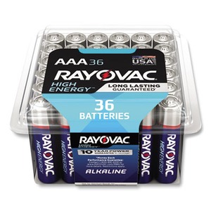 Ray-o-vac Alkaline AAA Batteries - RAY82436PPK - Shoplet.com