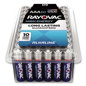 Ray-o-vac Alkaline AAA Batteries - RAY82460PPK - Shoplet.com