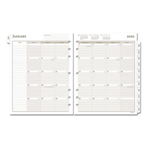 DAY RUNNER,INC. Two-Pages-Per-Day Planning Pages Refill - DRN491225 ...