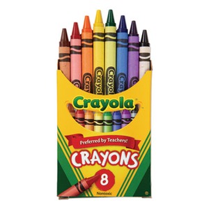 Crayola 528360M038 Classic Red Crayon - 3000/Case
