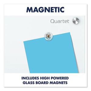 Quartet Infinity Magnetic Glass Marker Board - QRTG7248W 