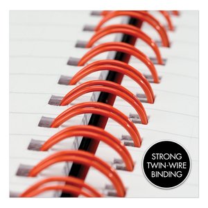 Black N' Red Hardcover Twinwire Notebooks - JDKK67030 - Shoplet.com