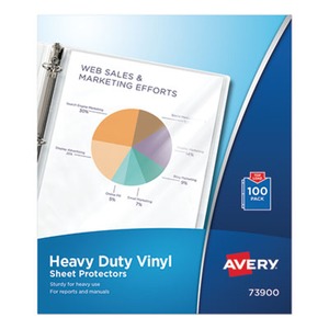 Business Source Heavy-duty Sheet Protectors - 8.5 Width BSN74250, BSN  74250 - Office Supply Hut