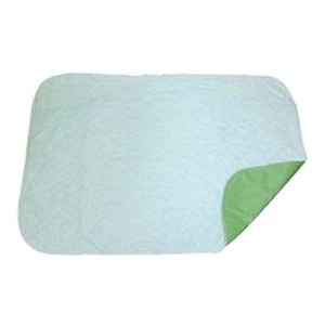 4-Ply Quilted Reusable Bed Pad with Turn Straps 28 x 36