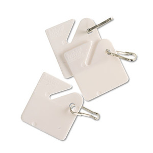 MMF Numbered Slotted Rack Key Tags - MMF2013001AA06 - Shoplet.com
