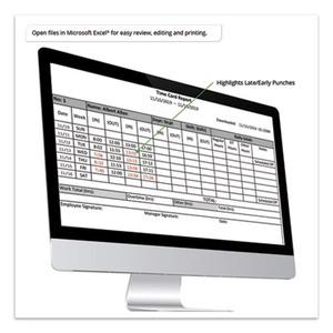 Acroprint BioTouch Time Clock - ACP010276000 - Shoplet.com