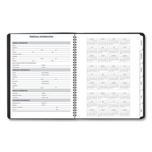 At-a-Glance Triple View Weekly Vertical-Column Format Appointment Book ...