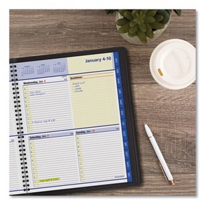 At-a-Glance QuickNotes Weekly Block Format Appointment Book - AAG760105 ...