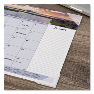 At-a-Glance Images of the Sea Monthly Desk Pad Calendar - AAGDMD14132 ...