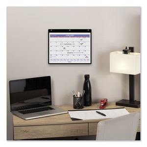 At-a-Glance Monthly Desk/Wall Calendar with Plastic Backboard and Bonus
