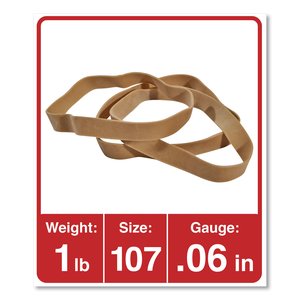 Universal Rubber Bands - UNV01107 - Shoplet.com