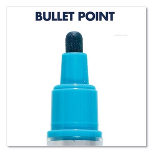 U brands Premium Glass Board Dry Erase Marker, Medium Bullet Tip, Assorted