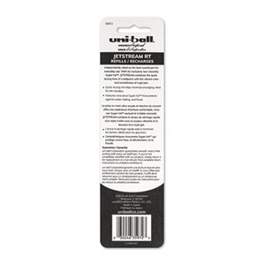 uni ball jetstream pens refill rt bold ink point pack