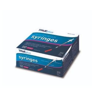 Insulin Syringe With Ultra-fine Needle 31g X 5/16, 3/10 Ml (100 Count)