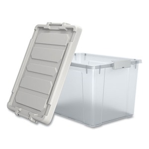 Tru Red Latch Lid Storage Bin - TUD24420688 - Shoplet.com