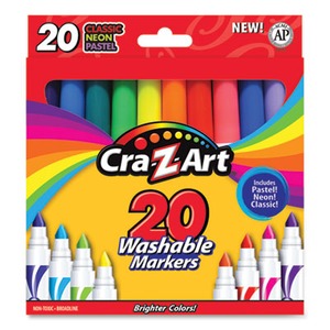Larose Industries, Llc Washable Markers - CZA44402WM20 - Shoplet.com