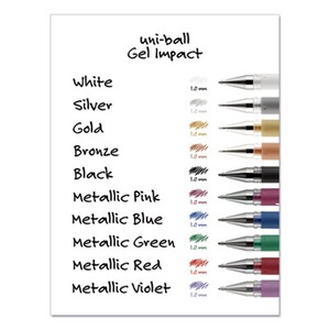 Uni-ball IMPACT Stick Gel Pen - UBC60658 