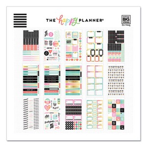 Mini Productivity The Happy Planner me & my BIG ideas Value Pack Stickers 