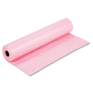 Pacon Rainbow Duo Finish Kraft Paper Roll 36 x 1000 Pink - Office