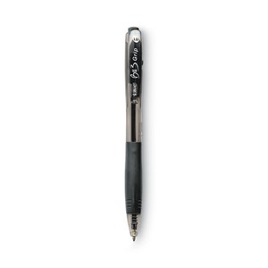 BIC Glide Bold Black Ballpoint Pens, Bold Point (1.6mm), 12-Count Pack,  Retractable Ballpoint Pens With Comfortable Full Grip 