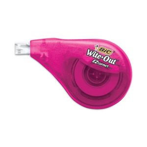 Bic Wite-Out Ez Correct Correction Tape Non Refillable Randomly Assorted Applicator Colors 017 X 472 Wotapp11 - View #2