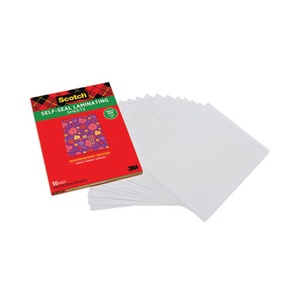3m Self-Sealing Laminating Sheets - MMM70005182392 - Shoplet.com