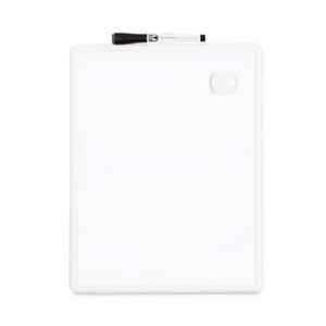 U Brands PINIT Magnetic Dry Erase Board Steel 11 X 14 White Surface