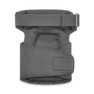 ProFlex 450 Hinged Slip Resistant Gel Knee Pads, Soft Cap, Hook and Loop Closure, Black, Pair, Ships in 1-3 Business Days