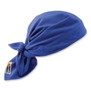 Chill-Its 6710FR Fire Resistant Cooling Tie Bandana Triangle Hat, One Size Fits Most, Blue, Ships in 1-3 Business Days Chill-Its 6710FR Fire Resistant Cooling Tie Bandana Triangle Hat, One Size Fits Most, Blue, Ships in 1-3 Business Days