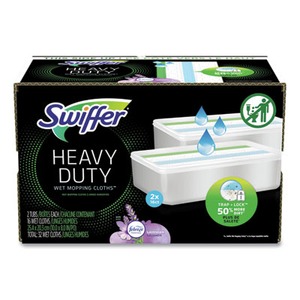 Swiffer Sweeper TRAP LOCK Heavy Duty Wet Mop Cloth - PGC00739 - Shoplet.com