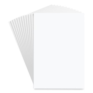 Universal Scratch Pads Unruled 3 x 5 White 100 Sheets 12/Pack