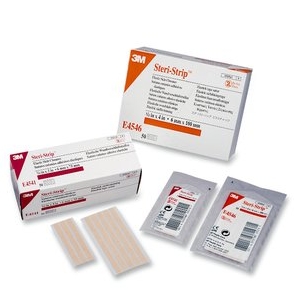 3m Steri-Strip Elastic Skin Wound Closure Strip 1/2 x 4 Inch - 88E4547 ...