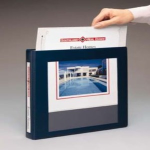 Avery Framed Binder W/ One Touch Locking Rings, 3" Capacity, Black