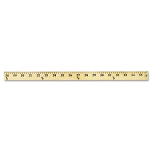 Westcott Wood Yardstick with Metal Ends - ACM10425 - Shoplet.com